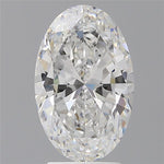 IGI 3.46 Carat Oval Lab Grown Diamond 人工培育鑽石 實驗室人造鑽石