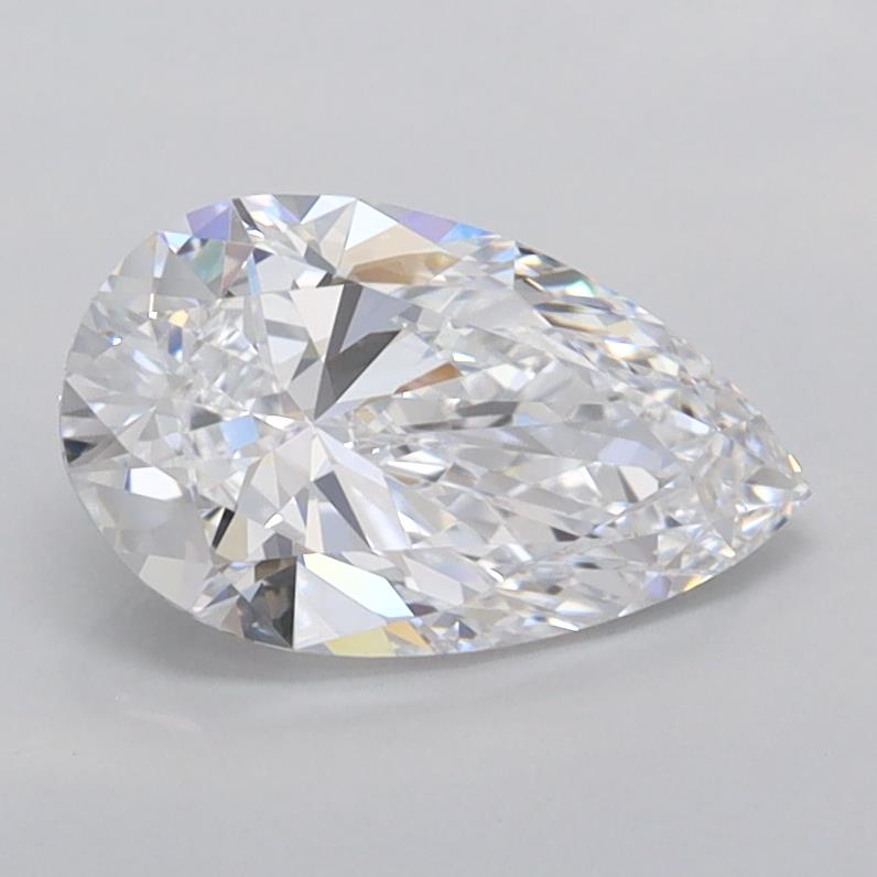 IGI 1.10 Carat Pear Lab Grown Diamond 人工培育鑽石 實驗室人造鑽石