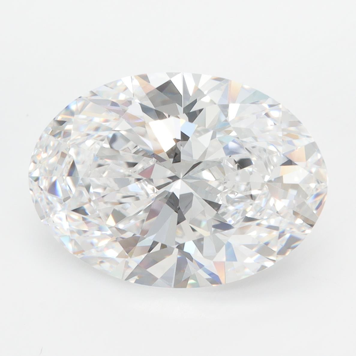 GIA 5.34 Carat Oval Lab Grown Diamond 人工培育鑽石 實驗室人造鑽石