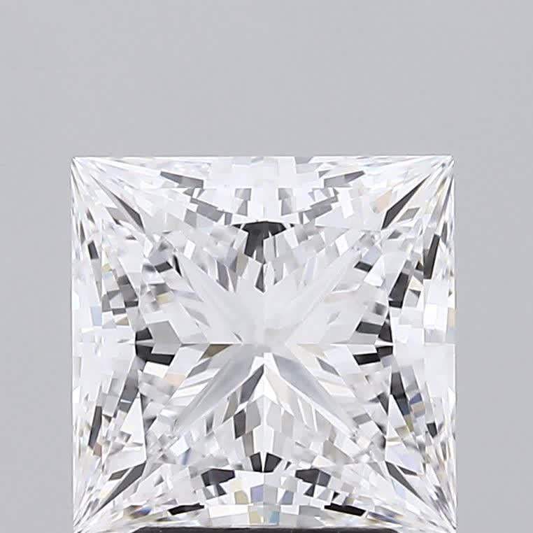 GIA 3.02 Carat Princess Cut Lab Grown Diamond 人工培育鑽石 實驗室人造鑽石