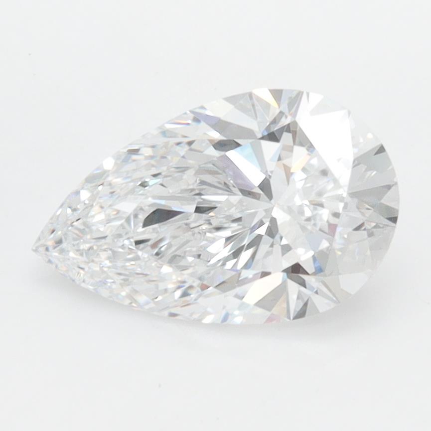 IGI 1.50 Carat Pear Lab Grown Diamond 人工培育鑽石 實驗室人造鑽石