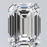 GIA 3.00 Carat Emerald Lab Grown Diamond 人工培育鑽石 實驗室人造鑽石