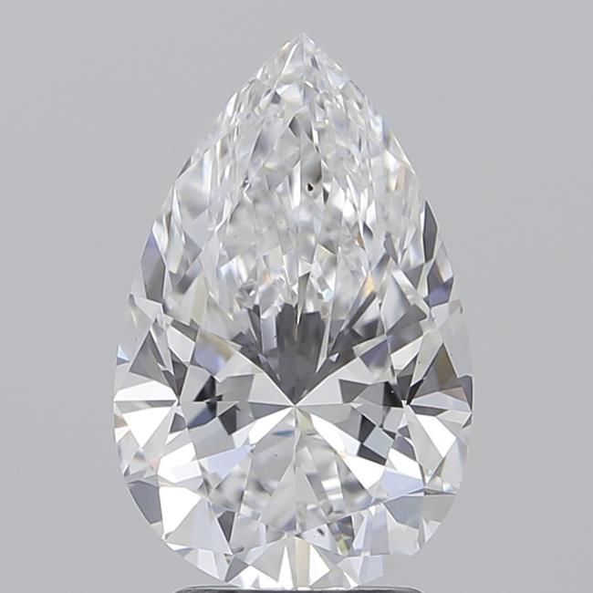 IGI 2.84 Carat Pear Lab Grown Diamond 人工培育鑽石 實驗室人造鑽石