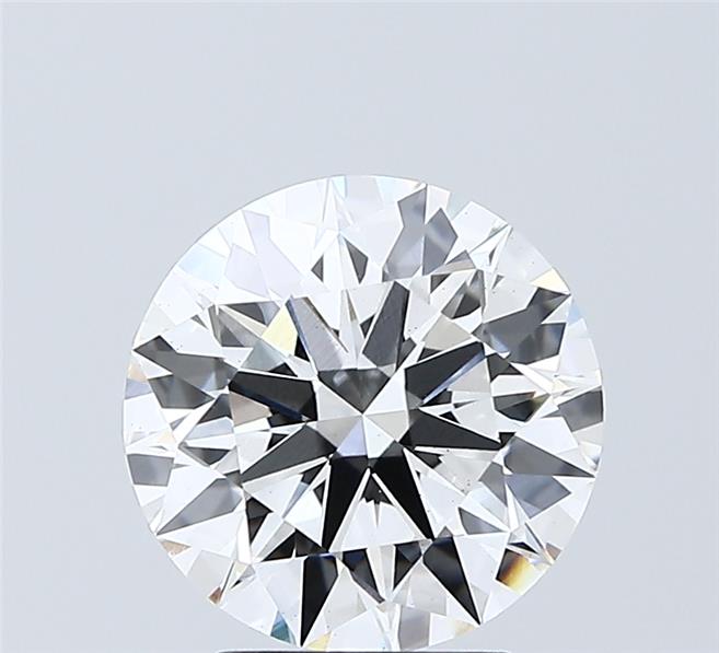 IGI 2.54 Carat Round Brilliant Lab Grown Diamond