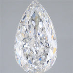 IGI 5.07 Carat Pear Lab Grown Diamond 人工培育鑽石 實驗室人造鑽石