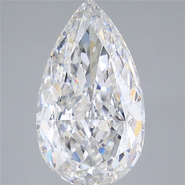 IGI 5.07 Carat Pear Lab Grown Diamond 人工培育鑽石 實驗室人造鑽石