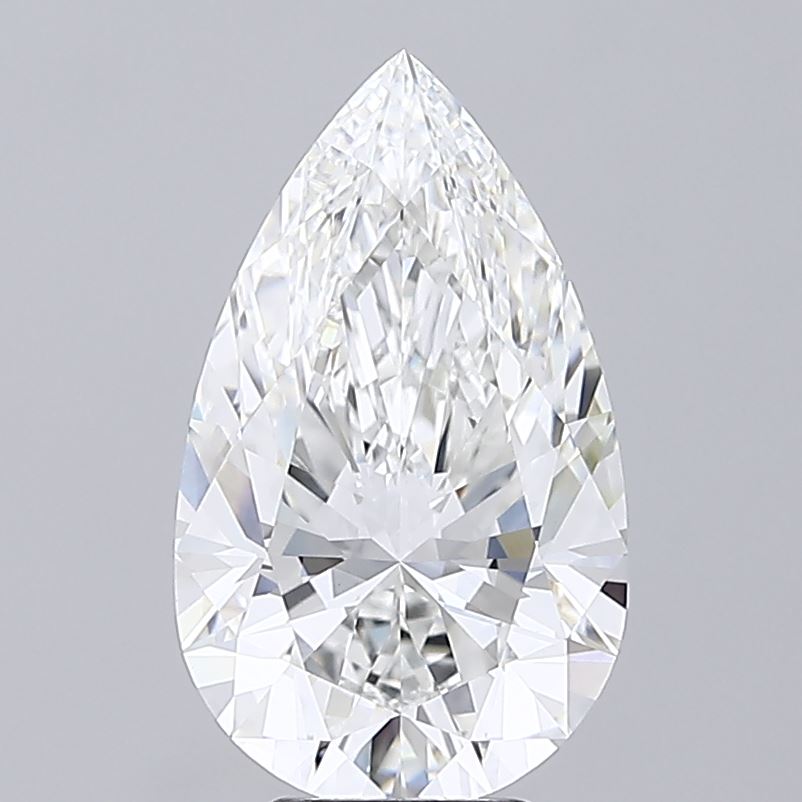 IGI 6.07 Carat Pear Lab Grown Diamond 人工培育鑽石 實驗室人造鑽石