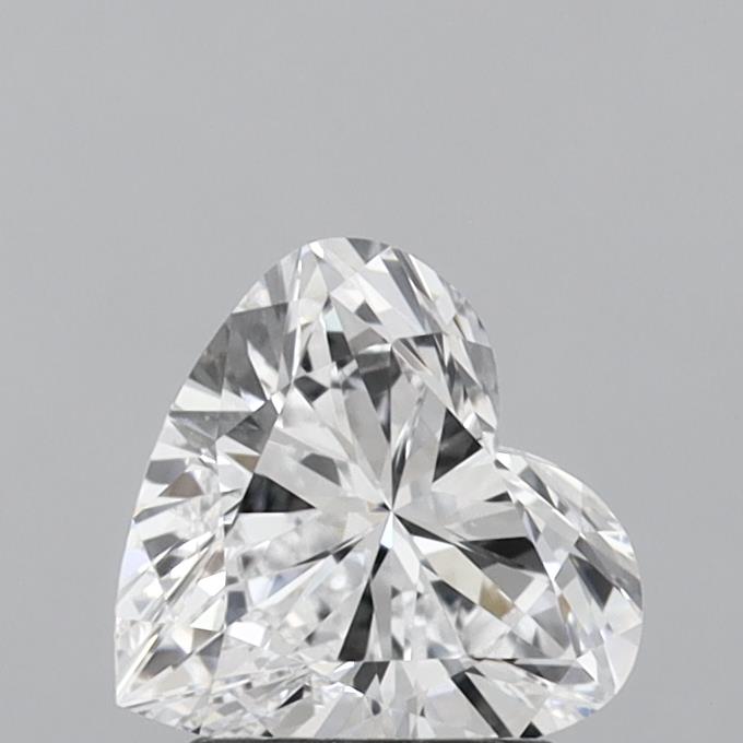 IGI 1.49 Carat Heart Lab Grown Diamond