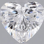 IGI 1.41 Carat Heart Lab Grown Diamond
