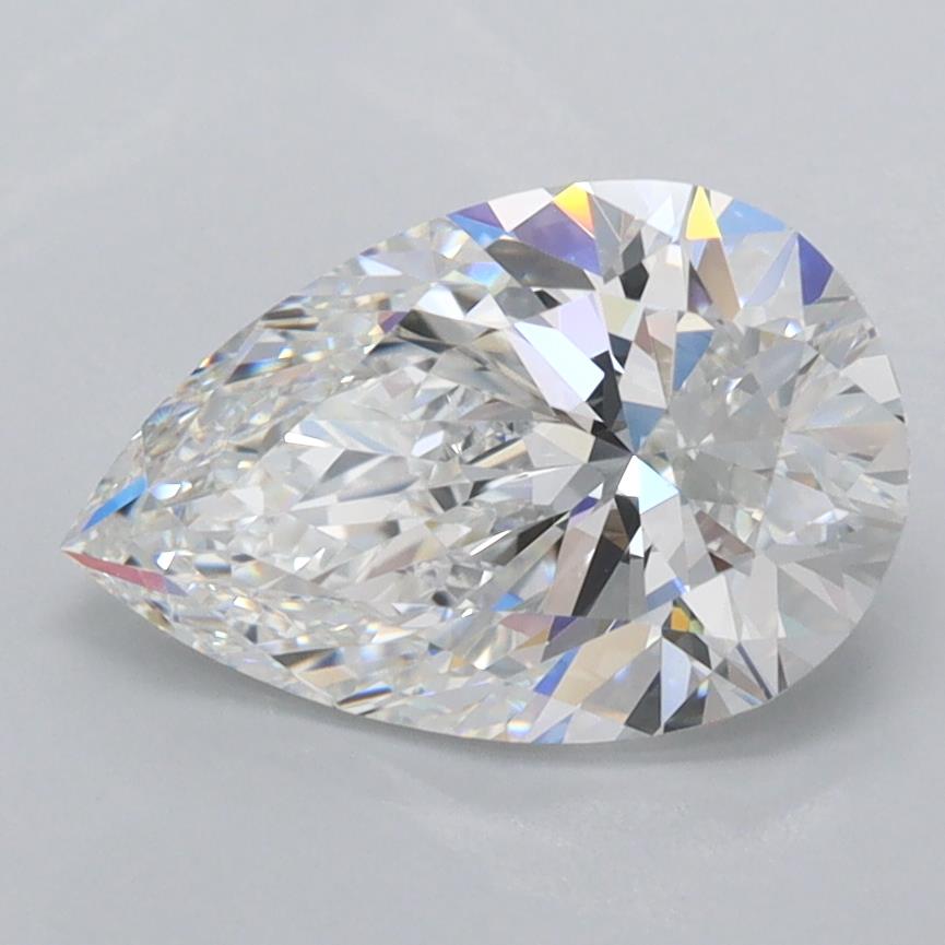 IGI 1.95 Carat Pear Lab Grown Diamond 人工培育鑽石 實驗室人造鑽石