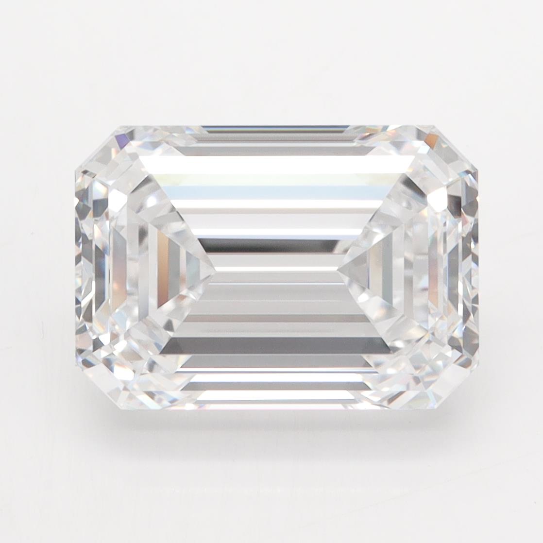 GIA 5.06 Carat Emerald Lab Grown Diamond 人工培育鑽石 實驗室人造鑽石