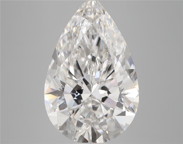 IGI 4.06 Carat Pear Lab Grown Diamond 人工培育鑽石 實驗室人造鑽石