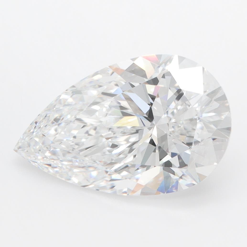 IGI 4.32 Carat Pear Lab Grown Diamond 人工培育鑽石 實驗室人造鑽石