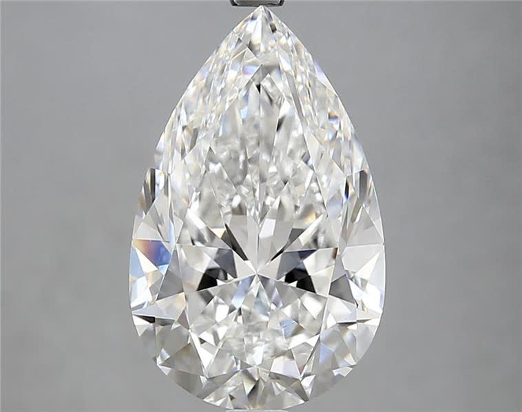IGI 5.37 Carat Pear Lab Grown Diamond 人工培育鑽石 實驗室人造鑽石