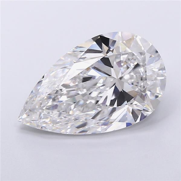 IGI 5.52 Carat Pear Lab Grown Diamond 人工培育鑽石 實驗室人造鑽石