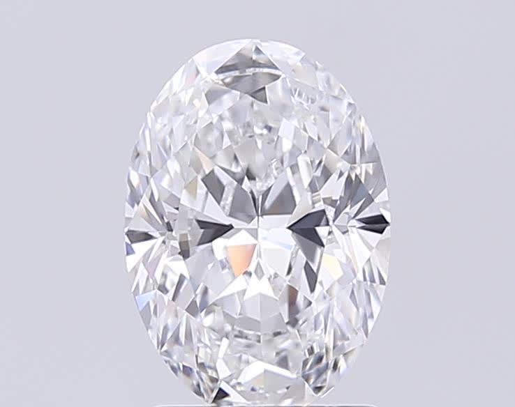 IGI 1.62 Carat Oval Lab Grown Diamond 人工培育鑽石 實驗室人造鑽石