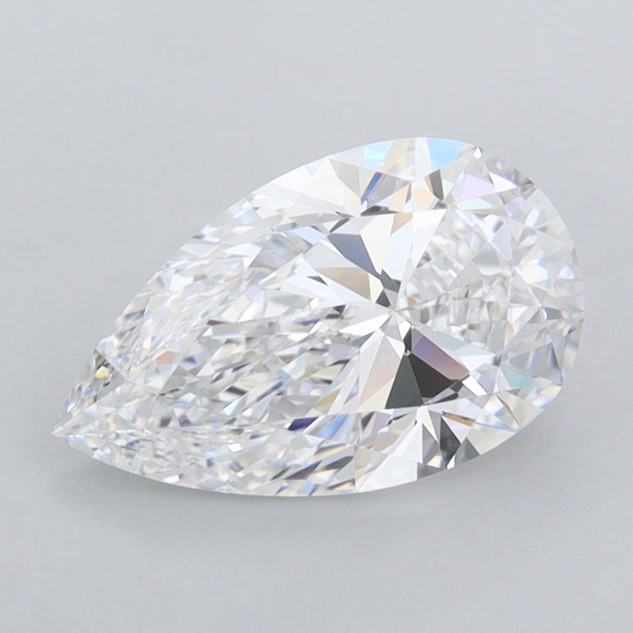 IGI 1.58 Carat Pear Lab Grown Diamond 人工培育鑽石 實驗室人造鑽石
