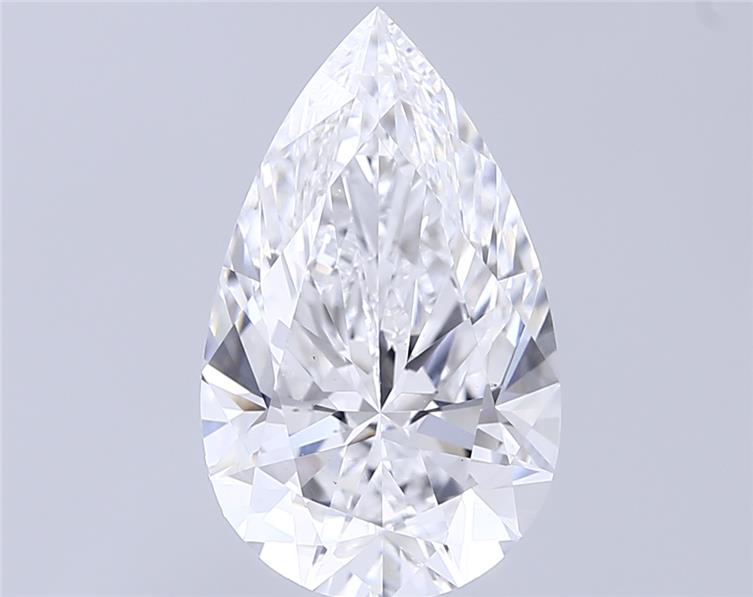 IGI 5.02 Carat Pear Lab Grown Diamond 人工培育鑽石 實驗室人造鑽石