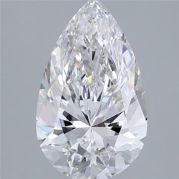 IGI 2.88 Carat Pear Lab Grown Diamond 人工培育鑽石 實驗室人造鑽石