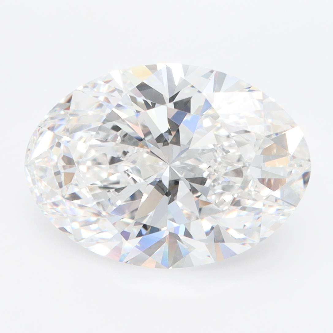 GIA 3.40 Carat Oval Lab Grown Diamond 人工培育鑽石 實驗室人造鑽石