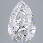 IGI 5.04 Carat Pear Lab Grown Diamond 人工培育鑽石 實驗室人造鑽石