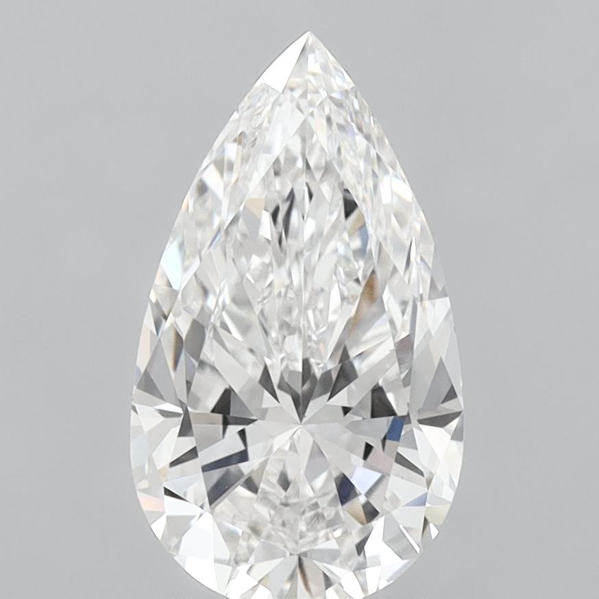 IGI 3.01 Carat Pear Lab Grown Diamond 人工培育鑽石 實驗室人造鑽石