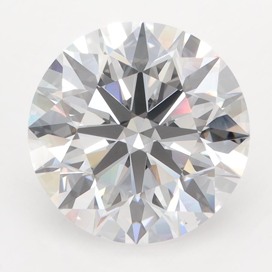 GIA 4.05 Carat Round Brilliant Lab Grown Diamond 人工培育鑽石 實驗室人造鑽石