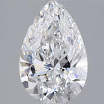 IGI 1.58 Carat Pear Lab Grown Diamond 人工培育鑽石 實驗室人造鑽石