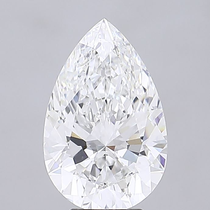 IGI 6.06 Carat Pear Lab Grown Diamond 人工培育鑽石 實驗室人造鑽石