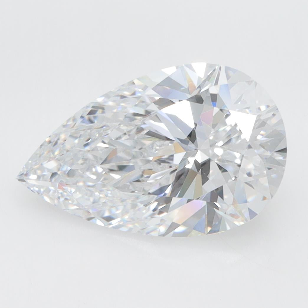 GIA 3.01 Carat Pear Lab Grown Diamond 人工培育鑽石 實驗室人造鑽石