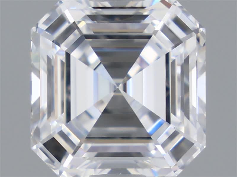 GIA 1.57 Carat Asscher Lab Grown Diamond
