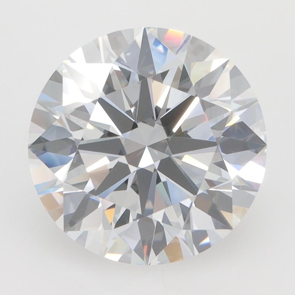 GIA 3.01 Carat Round Brilliant Lab Grown Diamond 人工培育鑽石 實驗室人造鑽石
