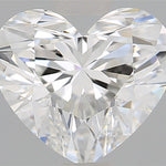 IGI 1.5 Carat Heart Lab Grown Diamond