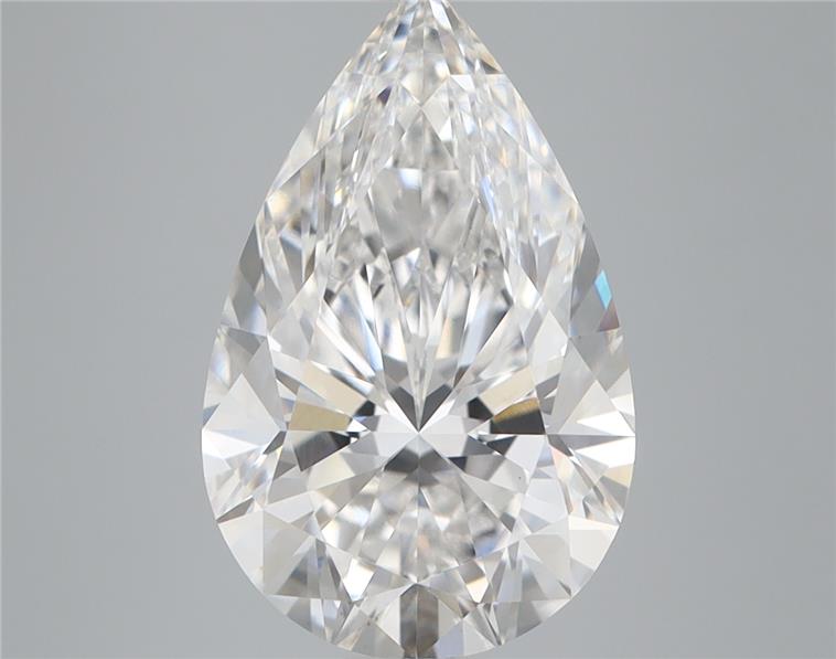 GIA 4.07 Carat Pear Lab Grown Diamond 人工培育鑽石 實驗室人造鑽石