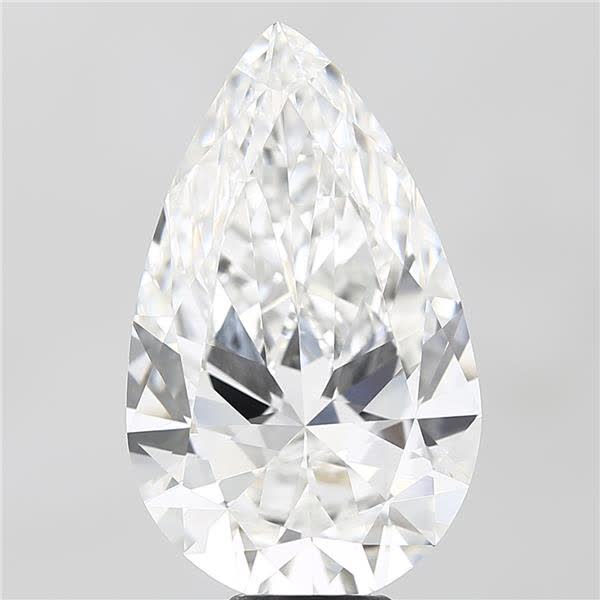 IGI 10.08 Carat Pear Lab Grown Diamond 人工培育鑽石 實驗室人造鑽石