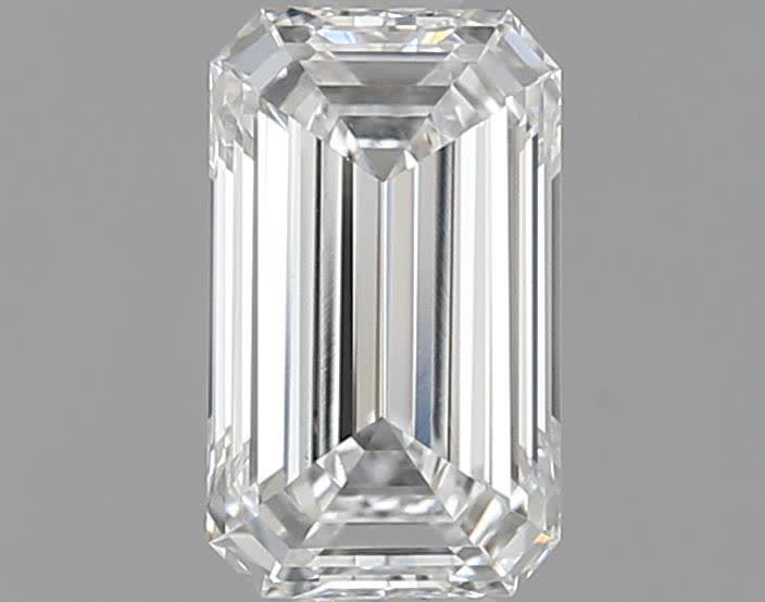 IGI 0.58 Carat Emerald Lab Grown Diamond