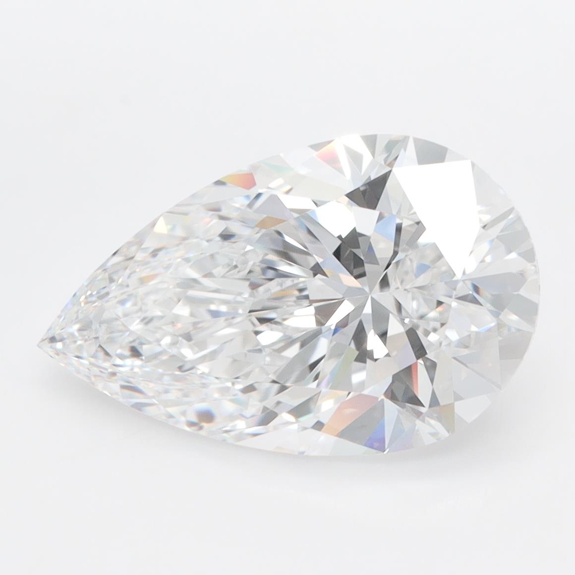 IGI 4.07 Carat Pear Lab Grown Diamond 人工培育鑽石 實驗室人造鑽石