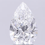 IGI 4.54 Carat Pear Lab Grown Diamond 人工培育鑽石 實驗室人造鑽石