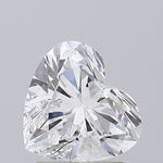 IGI 1.62 Carat Heart Lab Grown Diamond