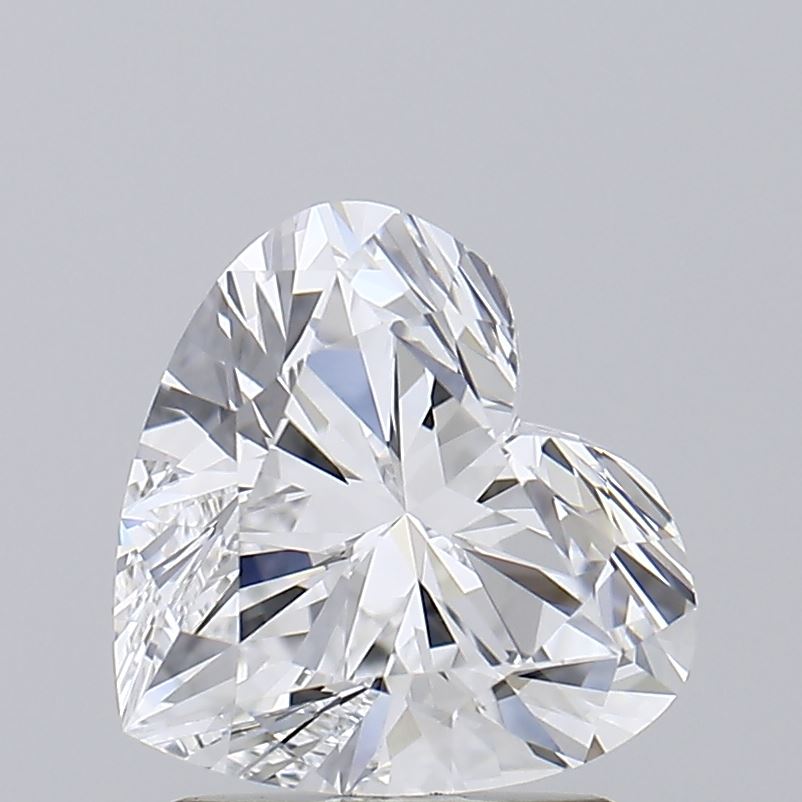IGI 1.62 Carat Heart Lab Grown Diamond