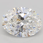 IGI 1.55 Carat Oval Lab Grown Diamond