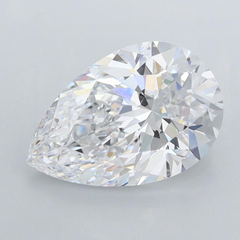 IGI 1.42 Carat Pear Lab Grown Diamond 人工培育鑽石 實驗室人造鑽石