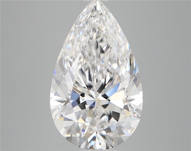 IGI 3.07 Carat Pear Lab Grown Diamond 人工培育鑽石 實驗室人造鑽石