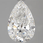IGI 1.54 Carat Pear Lab Grown Diamond 人工培育鑽石 實驗室人造鑽石