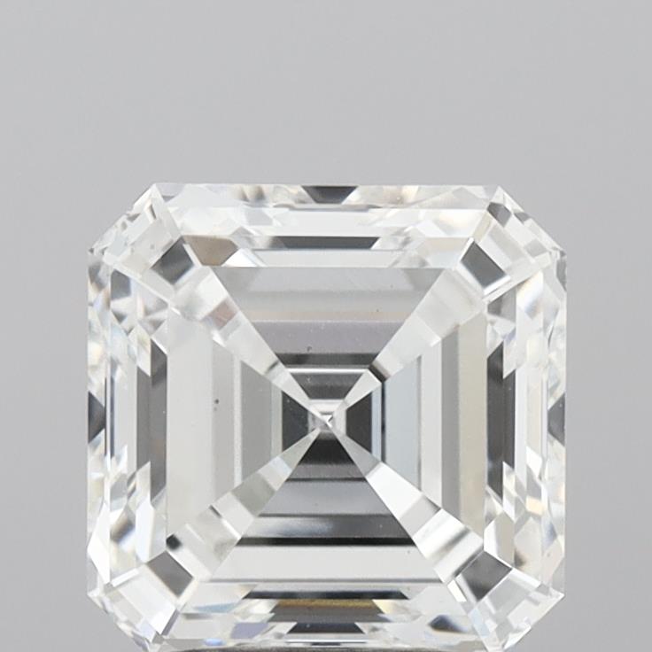 IGI 2.55 Carat Asscher Lab Grown Diamond