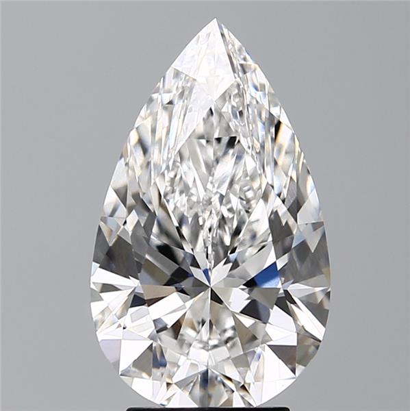 IGI 4.00 Carat Pear Lab Grown Diamond 人工培育鑽石 實驗室人造鑽石