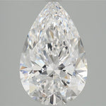 IGI 3.02 Carat Pear Lab Grown Diamond 人工培育鑽石 實驗室人造鑽石