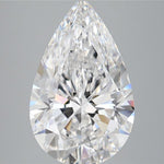 IGI 3.56 Carat Pear Lab Grown Diamond 人工培育鑽石 實驗室人造鑽石