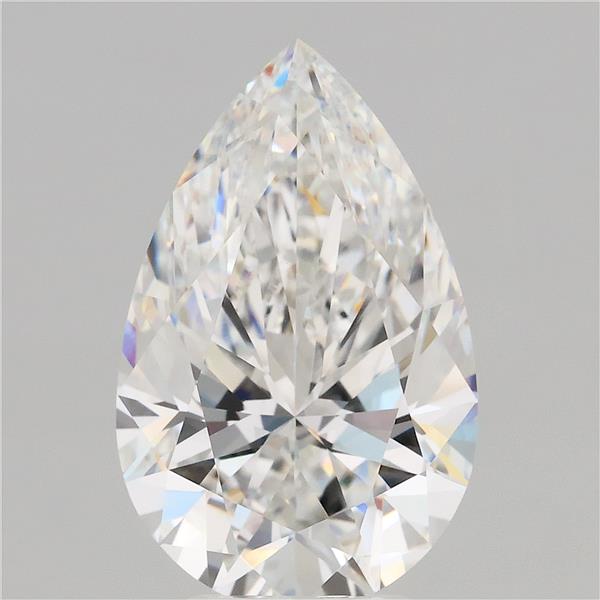 IGI 5.09 Carat Pear Lab Grown Diamond 人工培育鑽石 實驗室人造鑽石
