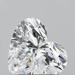 IGI 1.38 Carat Heart Lab Grown Diamond